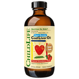 Cod Liver Oil pentru Copii (Ulei din ficat de cod) 237ml Secom, CHILD LIFE ESSENTIALS