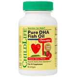 Pure DHA 90 capsule moi masticabile Secom, CHILD LIFE ESSENTIALS