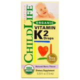 Vitamina K2 (Lichida pentru Copii) 7.5ml Secom, CHILD LIFE ESSENTIALS