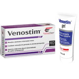 Pachet Venostim 40 capsule + Venostim Gel 100ml FARMACLASS