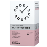 Biotin 1000mcg 30 capsule Secom, GOOD ROUTINE