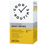 Daily Vitamina D3+K2 30 capsule Secom, GOOD ROUTINE