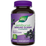 Sambucus Elderberry (Fructe de Soc Negru) 60 jeleuri Secom, NATURE'S WAY