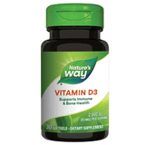 Vitamina D3 2000UI (Adulti) 30 capsule Secom, NATURE'S WAY