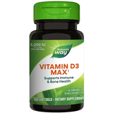 Vitamina D3 Max 5000UI 60 capsule moi Secom, NATURE'S WAY