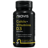 Calciu + Vitamina D3 Natural 60 capsule NIAVIS