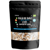 Fulgi de Ovaz Fini fara Gluten cu Pudra de Cocos si Chipsuri de Cocos Ecologici/Bio 200g NIAVIS