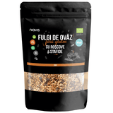 Fulgi de Ovaz Fini fara Gluten cu Roscove si Stafide Ecologici/Bio 200g NIAVIS