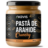 Pasta de Arahide Crunchy Ecologica/Bio 250g NIAVIS