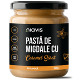 Pasta de Migdale cu Caramel Sarat Ecologica/Bio 200g NIAVIS