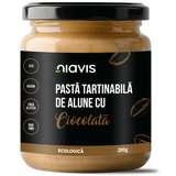 Pasta Tartinabila de Alune cu Ciocolata Ecologica/Bio 200g NIAVIS