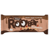 Baton cu Migdale Invelit in Ciocolata Fara Gluten Ecologic/Bio 30g ROOBAR