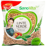 Linte Verde Intreaga 500g SANOVITA