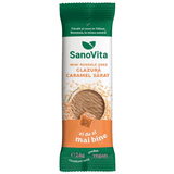 Mini Rondele din Orez cu Glazura de Caramel Sarat 24g SANOVITA