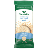 Rondele din Orez cu Glazura Alba 66g SANOVITA