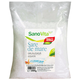Sare de Mare Grunjoasa Iodata 1kg SANOVITA