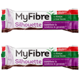 Pachet Baton MyFibre Silhouette cu Konjac si Ceai Verde 40g + 40g SLY NUTRITIA