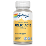 Folic Acid 30 capsule Secom, SOLARAY