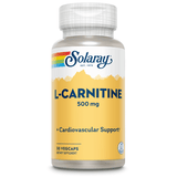 L-Carnitine 500mg 30 capsule Secom, SOLARAY
