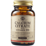 Calcium Citrate 250mg cu D3 60 tablete (Citrat de Calciu cu Vitamina D3) SOLGAR