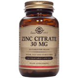 Zinc Citrate 30mg 100 capsule SOLGAR