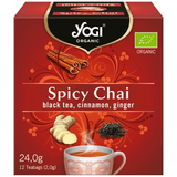 Ceai Negru Spicy cu Scortisoara si Ghimbir Ecologic/Bio 12 plicuri YOGI TEA