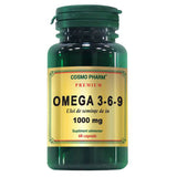 Ulei Seminte De In (Omega 3-6-9) 60 capsule COSMOPHARM