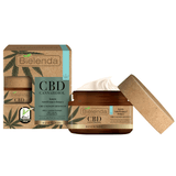 CBD CANNABIDIOL Crema de Fata Hidratanta si Calmanta cu Canabidiol CBD din Seminte de Canepa pentru Ten Sensibil si Uscat 50ml BIELENDA