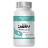 Ulei de Canepa 1000mg 30 capsule moi COSMOPHARM