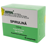 Spirulina 1000mg 40 comprimate HOFIGAL