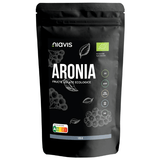 Aronia Fructe Uscate Raw Ecologice/Bio 125g NIAVIS