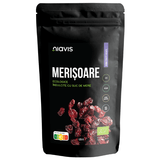 Merisoare Confiate Indulcite cu Suc de Mere Ecologice/Bio 125g NIAVIS