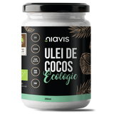 Pachet Ulei de Cocos Extra Virgin Ecologic/Bio 450g/500ml + Ulei de Cocos Extra Virgin Ecologic/Bio 200ml NIAVIS