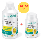 Pachet Evening Primrose + Vitamina E 90 capsule + 30 capsule ROTTA NATURA