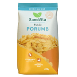 Fulgi De Porumb Fara Zahar 225g SANOVITA