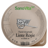 Pasta Vegetala Tartinabila din Linte Rosie 100g SANOVITA