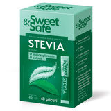 Indulcitor Stevia Sweet&Safe 40 plicuri SLY NUTRITIA