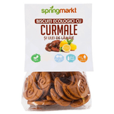 Biscuiti cu Curmale si Ulei de Lamaie Ecologici/Bio 100g SPRINGMARKT