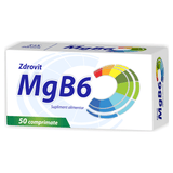 Magneziu + Vitamina B6 50 comprimate ZDROVIT